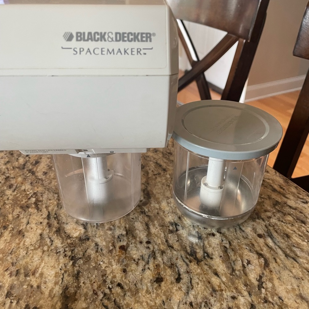 Black and decker space maker mini food processor